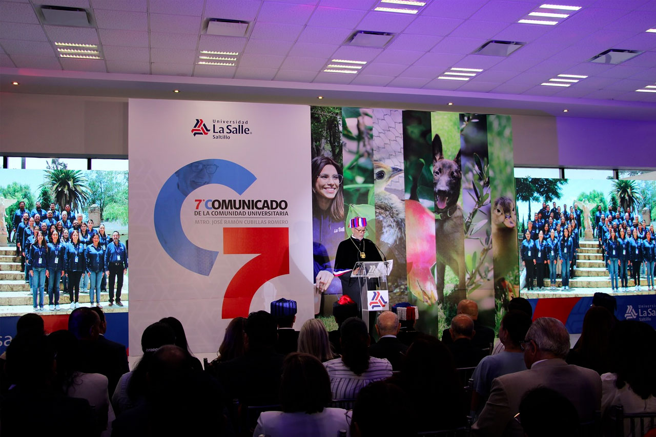 El maestro José Ramón Cubillas Romero compartió su mensaje final como rector